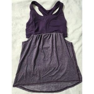 Lululemon Tank top with cutout sides- size 4